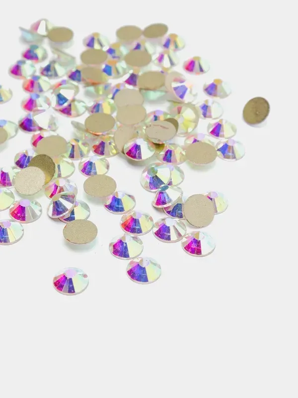 Coldfix Rhinestones Crystal AB, Hologram  ss-30  (288 pcs)* view 3