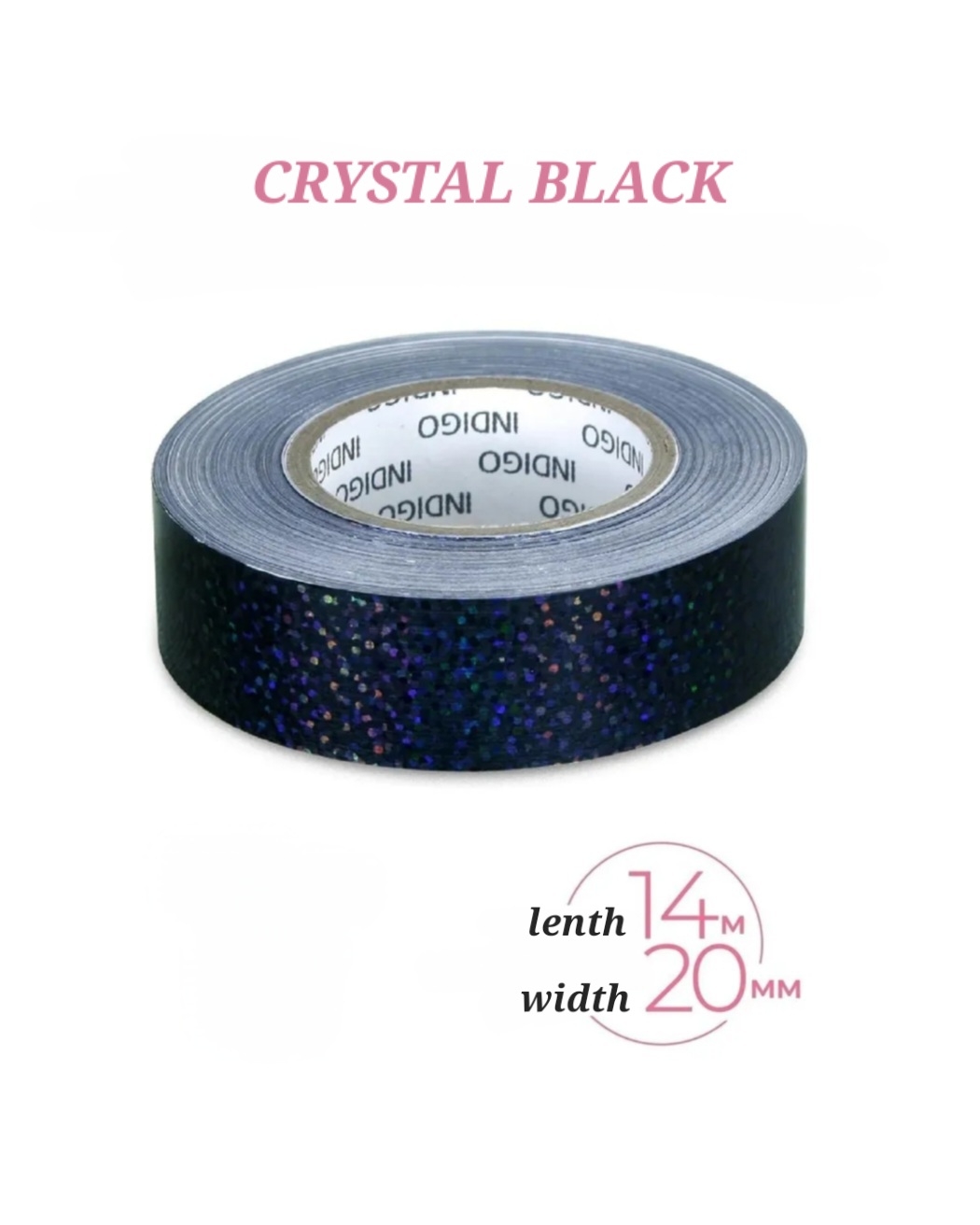 INDIGO Tape Crystal IN139 (Black) view 3