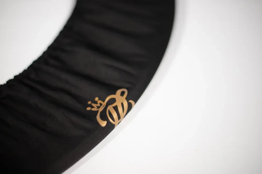"PRINCESS of GYMNASTICS" Hoop case M-XL (Black) view 3