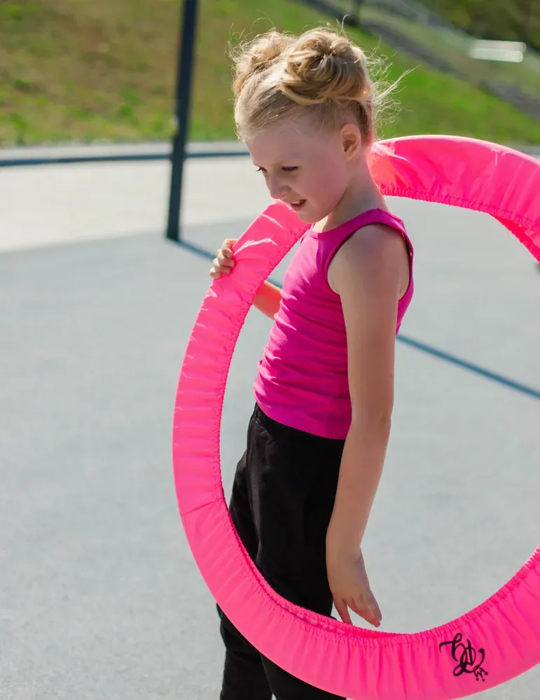 "PRINCESS of GYMNASTICS" Hoop case M-XL (Pink) view 4