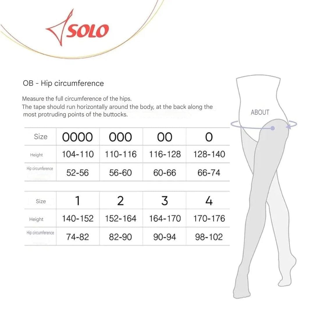SOLO Stirrup tights, 80 DEN, Suntan TR169-29 view 2