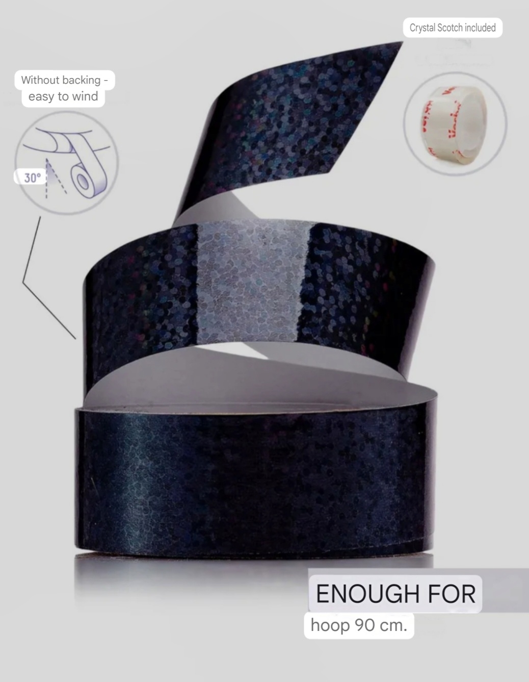 VERBA Tape Crystal (Black) view 5