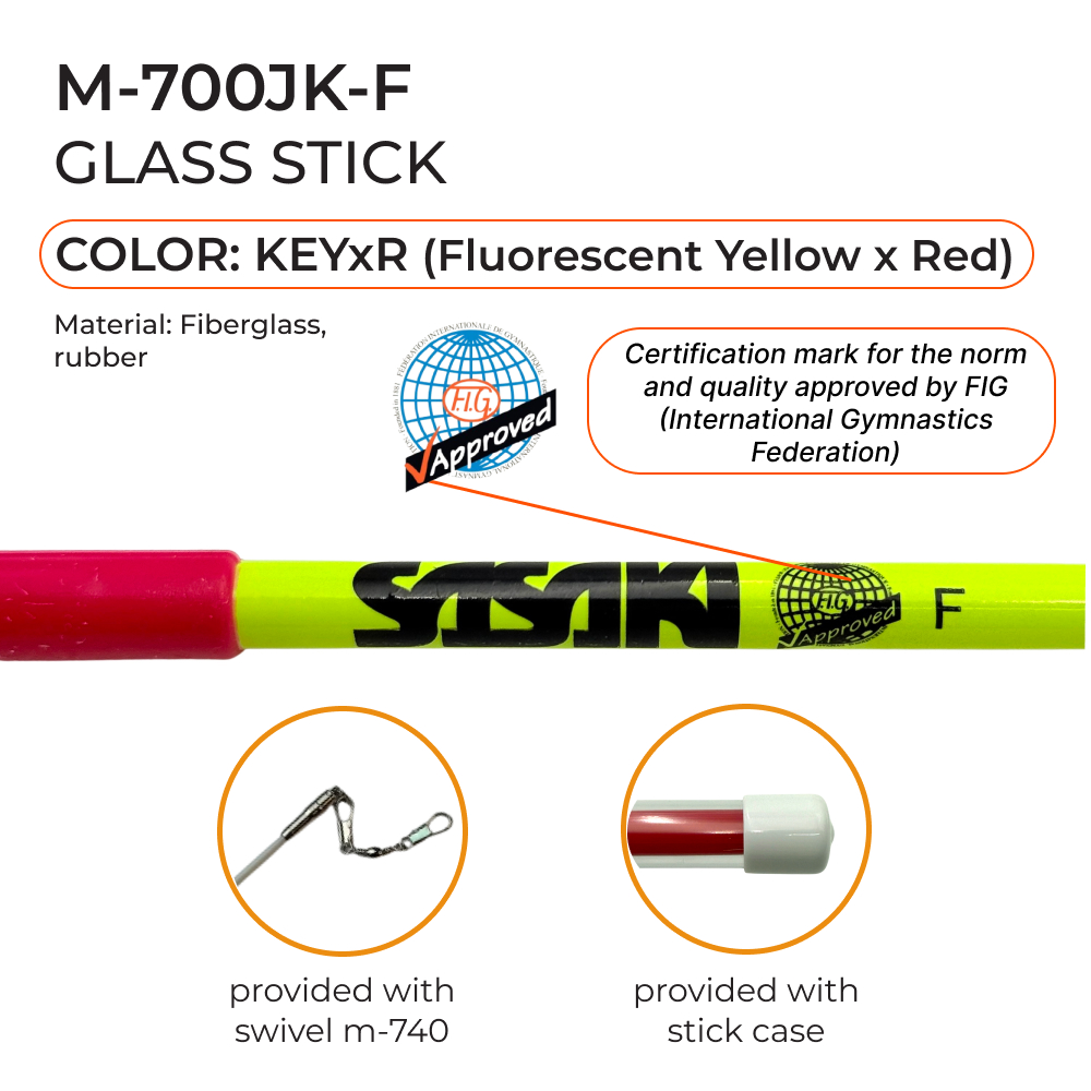 SASAKI Stick 57 cm Juniors M-700JK FIG (KEYxR) view 2