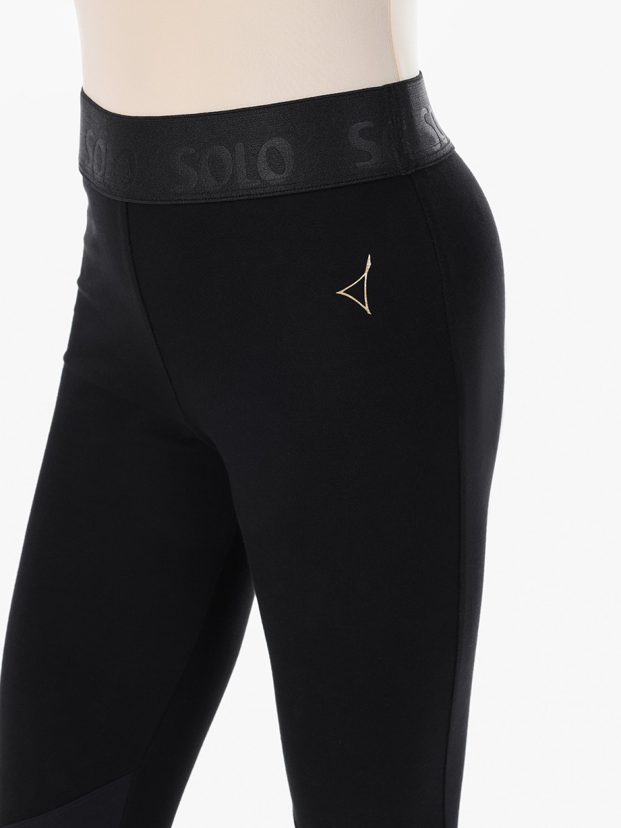 SOLO leggings with Meril knee inserts, Cotton, Black RG 707-107 (30-42) view 3