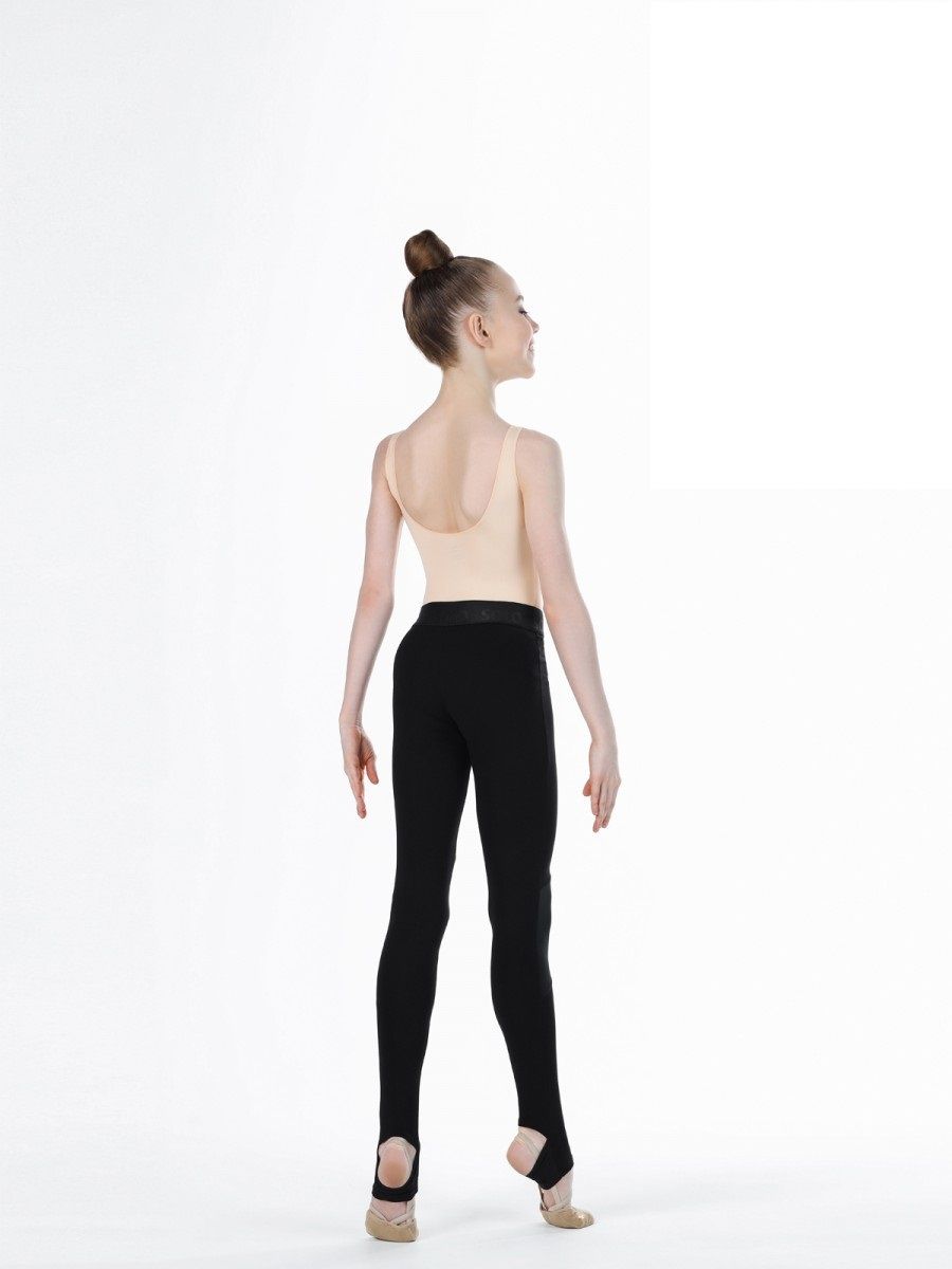 SOLO leggings with Meril knee inserts, Cotton, Black RG 707-107 (30-42) view 2