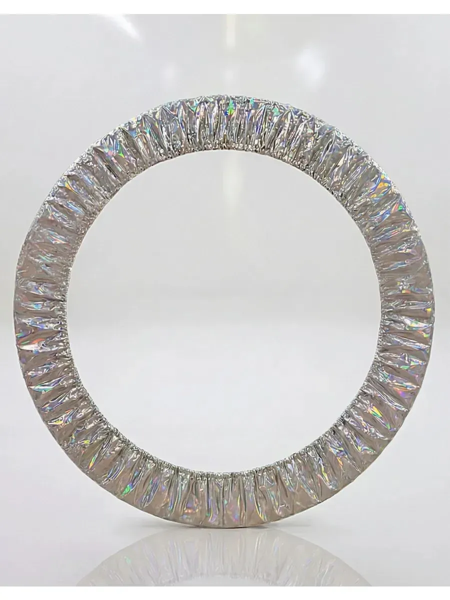 RG Hoop cover "Sampo" Silver-Hologram, Free size (60-90cm)* view 2