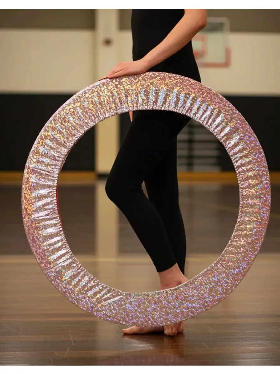 RG Hoop cover "Sampo" Pink-Hologram, Free size (60-90cm)* view 3