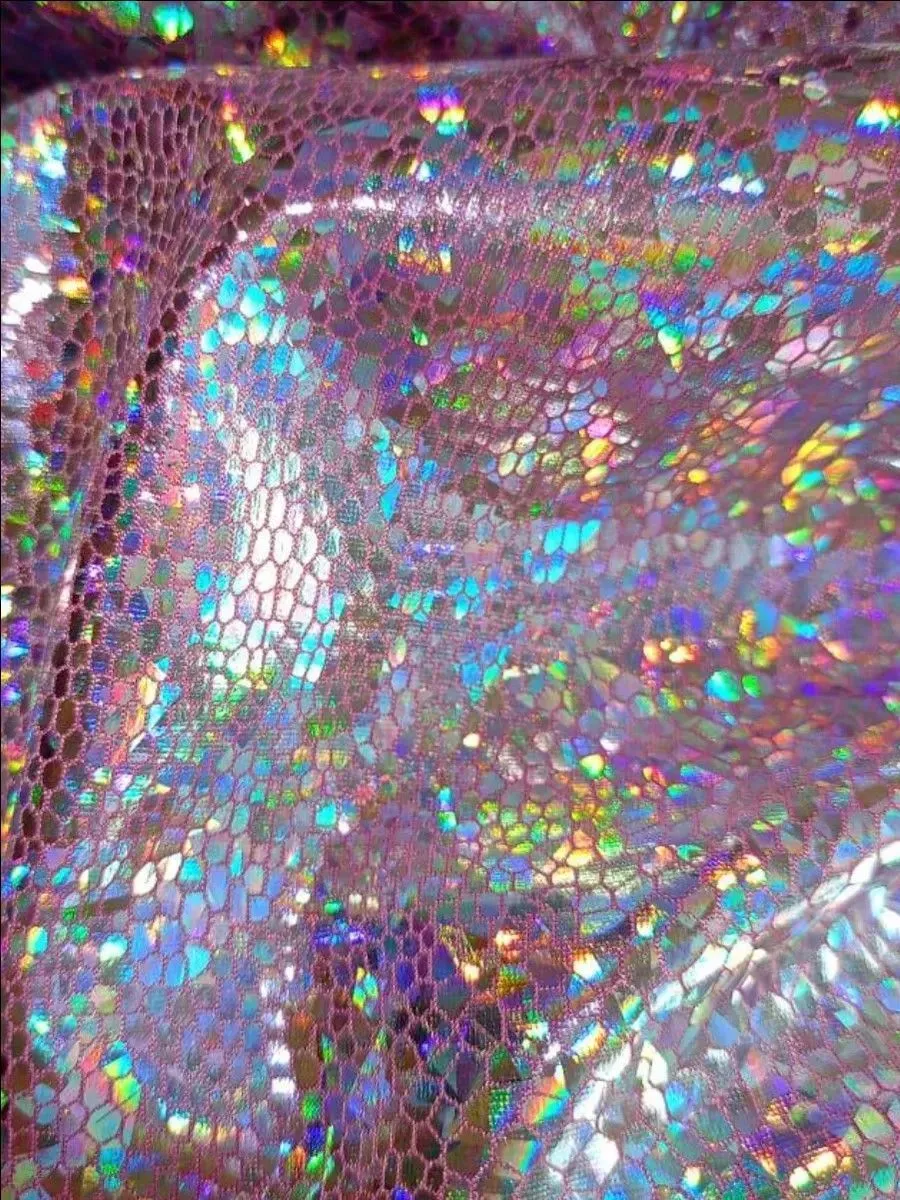 RG Hoop cover "Sampo" Pink-Hologram, Free size (60-90cm)* view 4