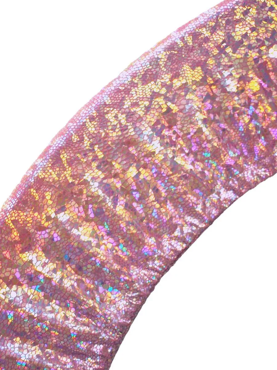 RG Hoop cover "Sampo" Pink-Hologram, Free size (60-90cm)* view 2