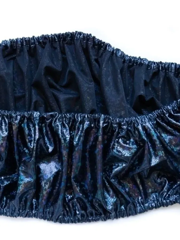 RG Hoop cover "Sampo" Blue-Black, Hologram, Free size (60-90cm)* view 4