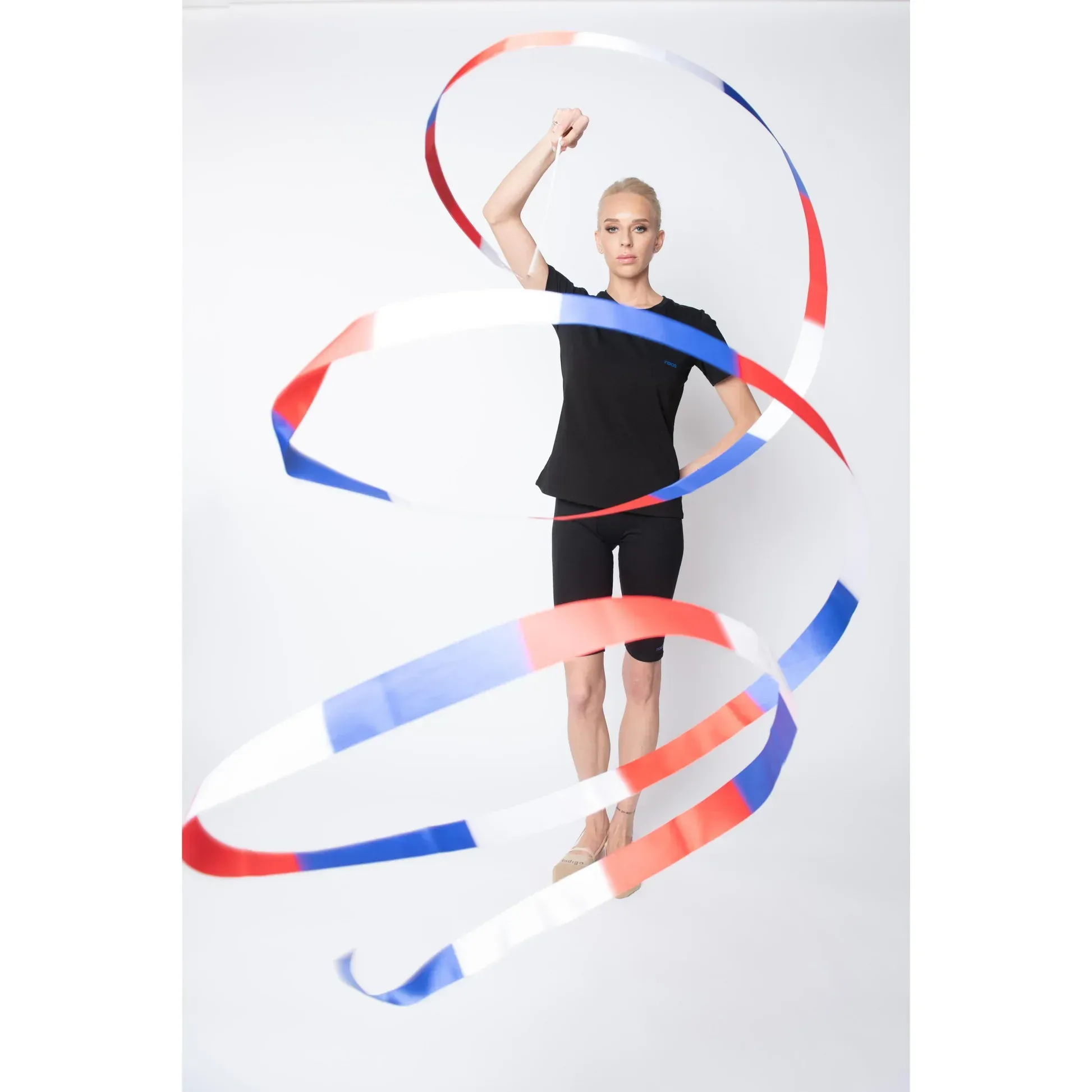 INDIGO Ribbon with stick 4m, Fuchsia view 2