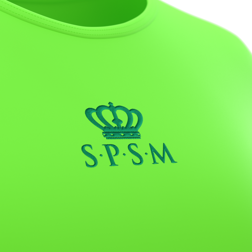 SPSM T-shirt (Lime) view 4