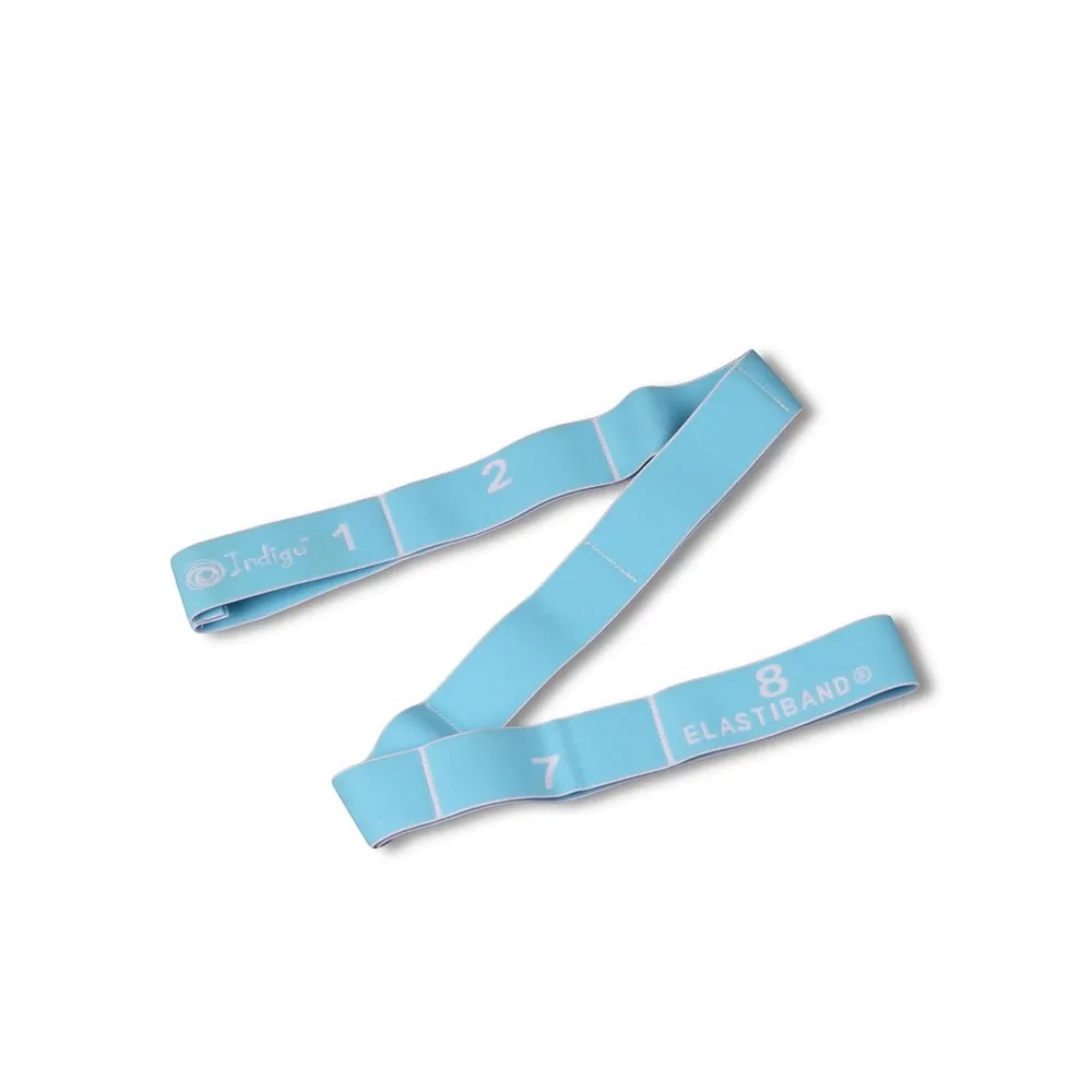 INDIGO Elastic band, 8 loops, F97669M, Blue (HEAVY)