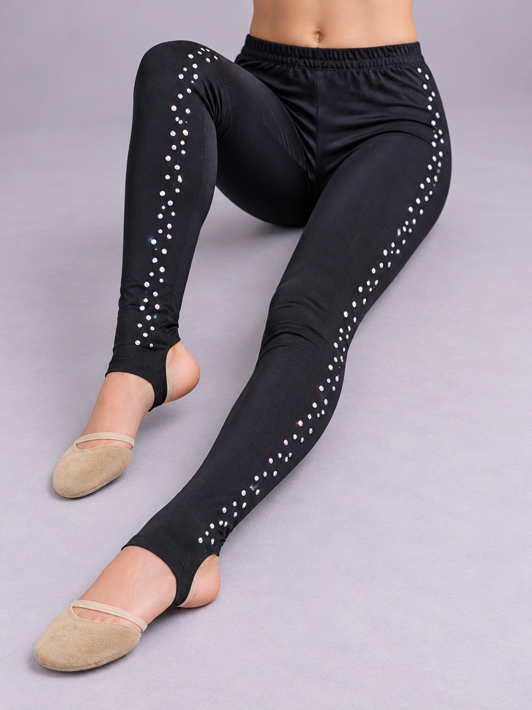 RG Leggings, Black 36 (140-153cm) view 4