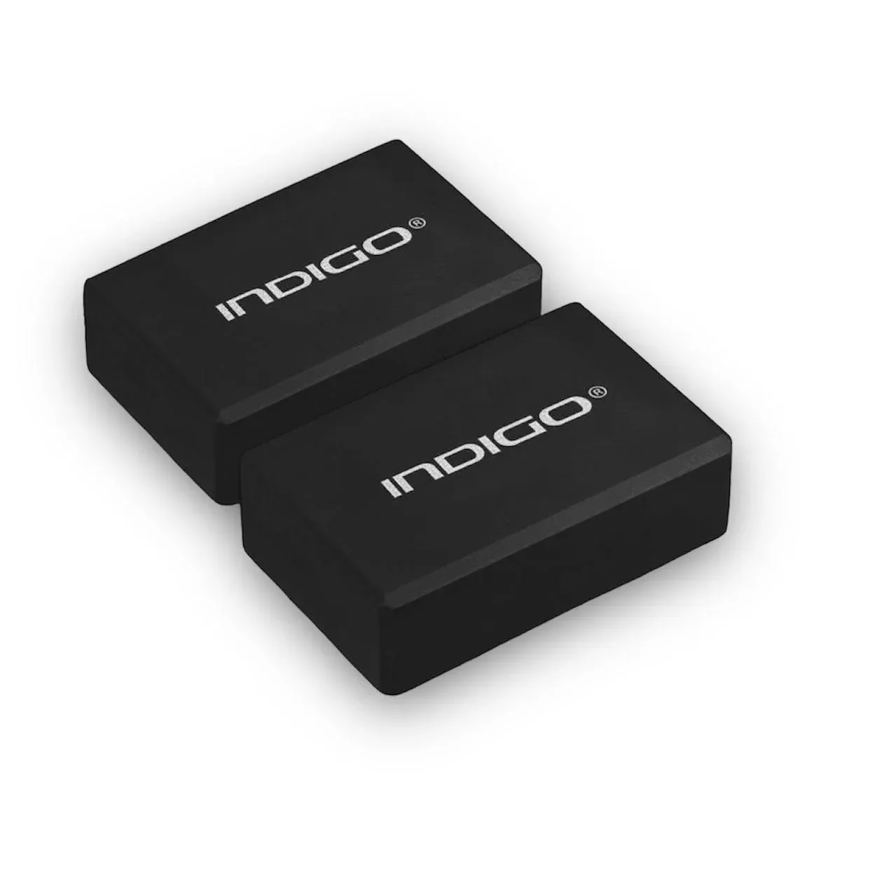 INDIGO EVA Foam and Lightweight Non-Slip  Block 22.8x15.2x7.6 cm (Black) view 2