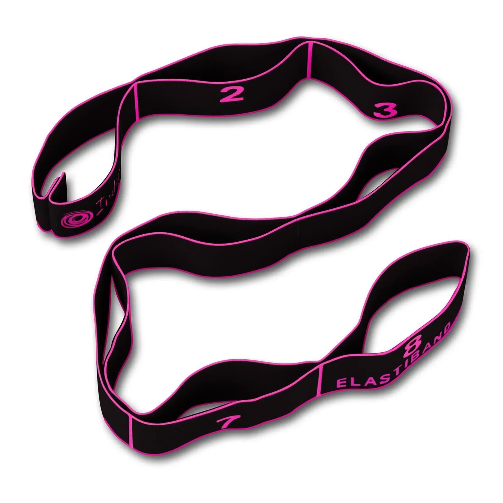 INDIGO Elastic band, 8 loops, F97669M, Black-Pink (MEDIUM)* view 2