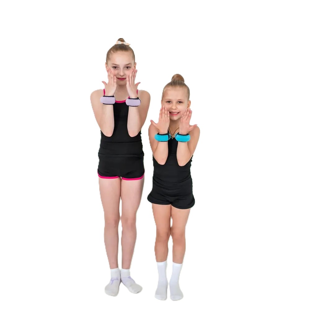 INDIGO Arm weights 0,3 kg SM-257 Neoprene, granules (Pink) view 5