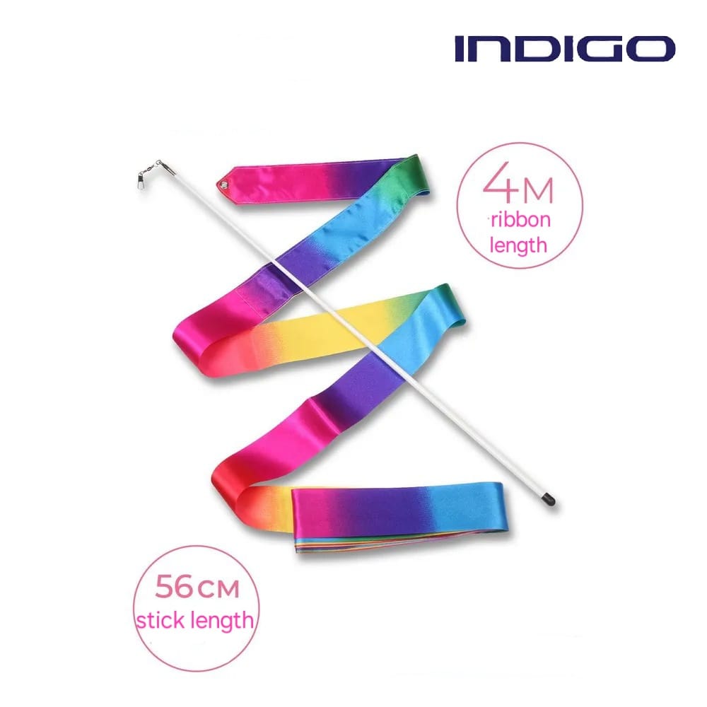 INDIGO Ribbon with stick 4m, АВ-227-24, Multicolor. view 2