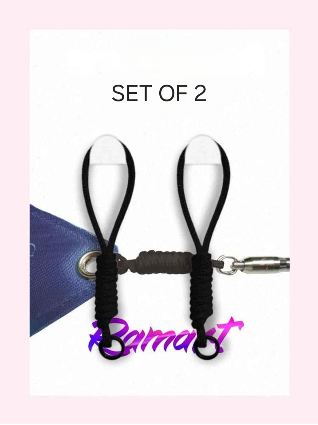 RAMART Swivel, Nylon Black, Set of 2pcs.* view 3