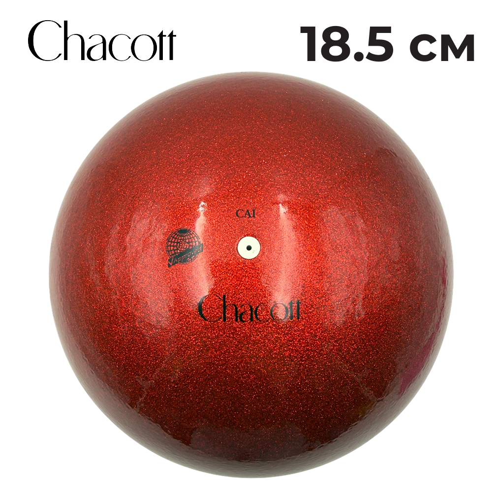 CHACOTT 18,5 cm Jewelry Ball Seniors 3015030013-98 FIG, Red (552)