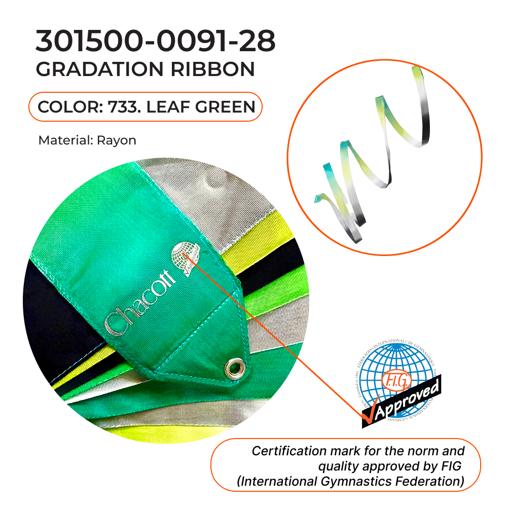CHACOTT GRADATION Gymnastic ribbon 5 m 301500 0091-28 FIG (733) view 2