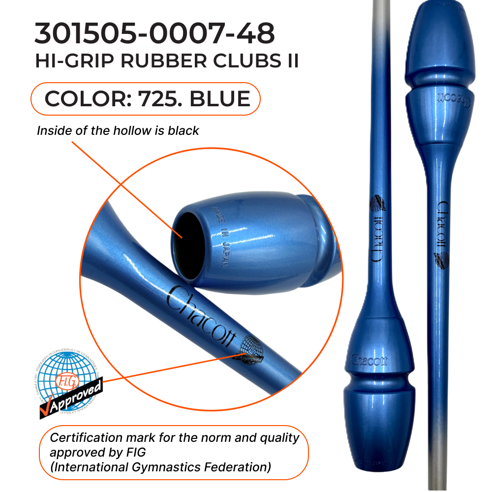 CHACOTT Rubber club 41 cm Junior Hi-Grip ll, 301505 0007-48 FIG, Blue (725) view 2