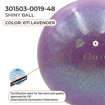 CHACOTT Shiny Ball Seniors 18.5 cm 301503-0019-48 FIG (671) view 2