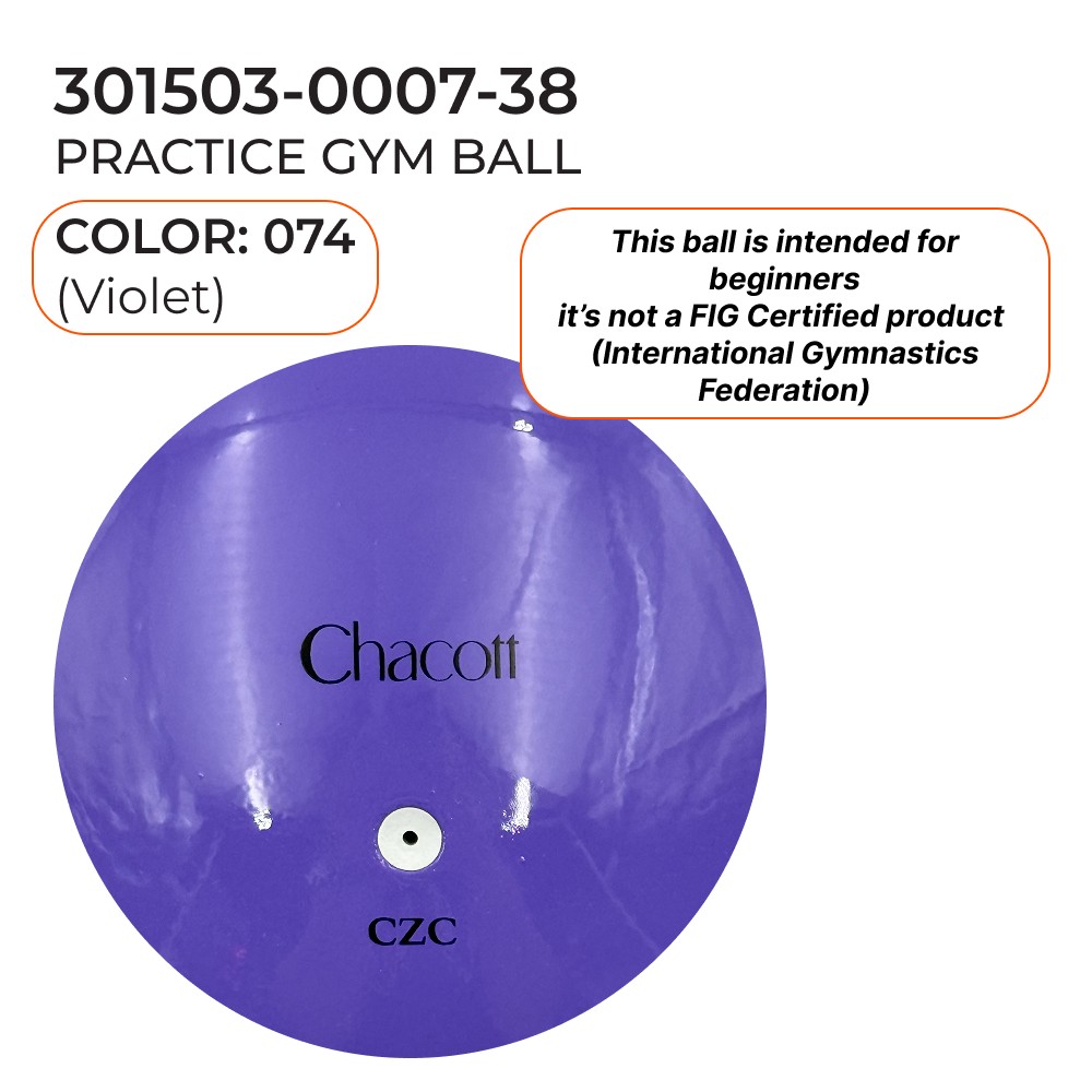 CHACOTT Gymnastic ball 17 cm Juniors 301503 0007-98 (074) view 2