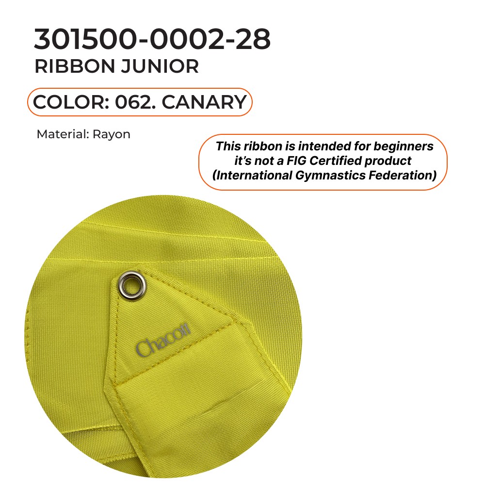 CHACOTT Ribbon 4 м 301500 0002-28 FIG (062) Canary view 2