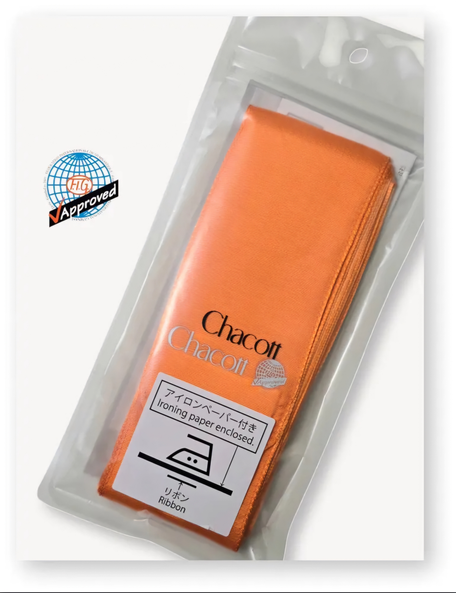 CHACOTT Ribbon 4 м 301500 0002-28 FIG (083) Orange view 6