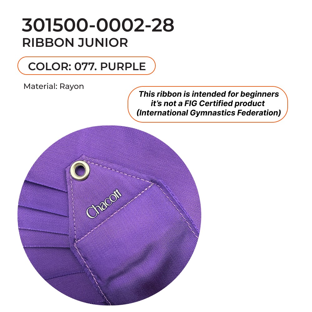 CHACOTT Ribbon 4 м 301500 0002-28 FIG (077) Purple view 2