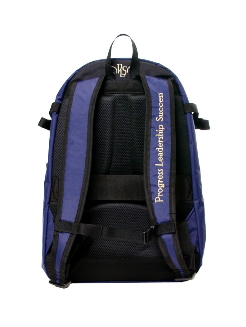P.L.S "Champion-2" Gymnastics Backpack, Gold Embroidery (L) Blue* view 3