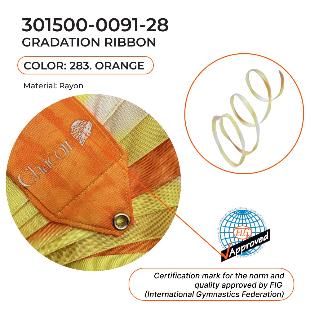 CHACOTT GRADATION Gymnastic ribbon 5 m 301500 0091-28 FIG (283) view 2