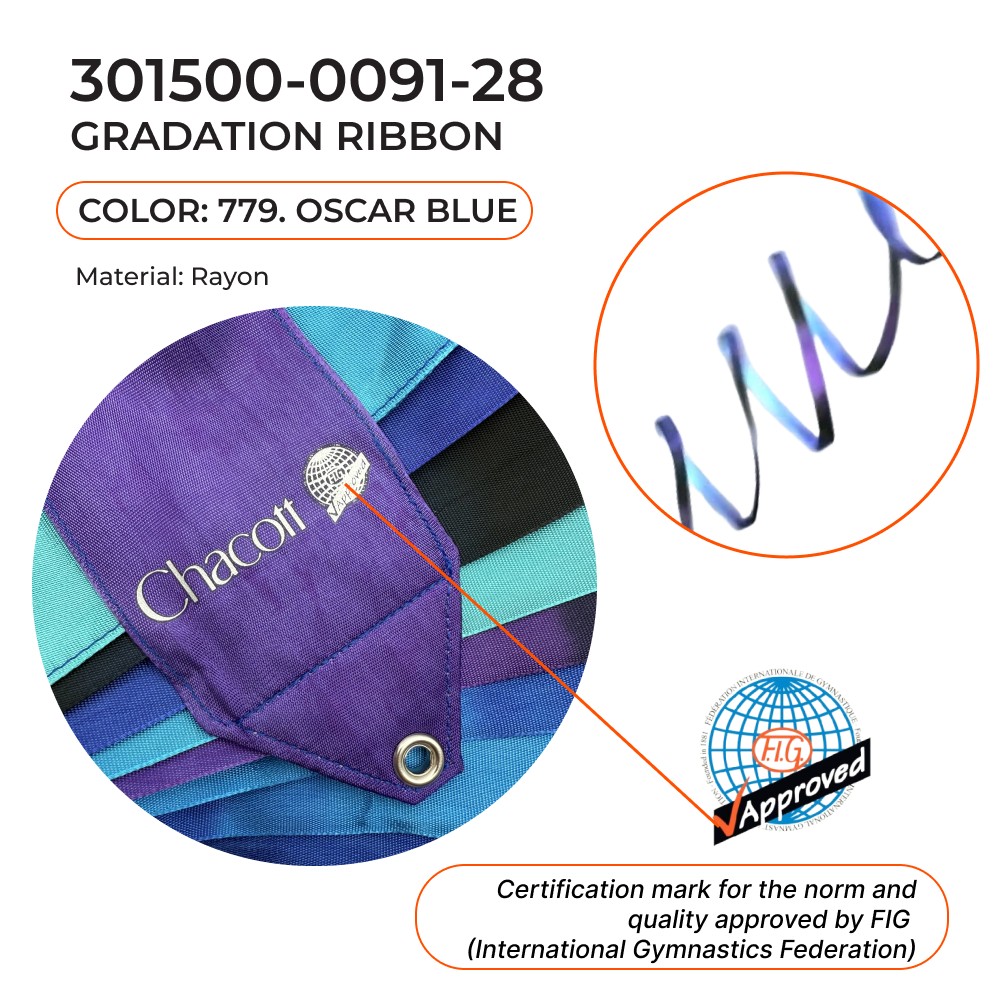 CHACOTT GRADATION Gymnastic ribbon 5 m 301500 0091-28 FIG (779) view 2