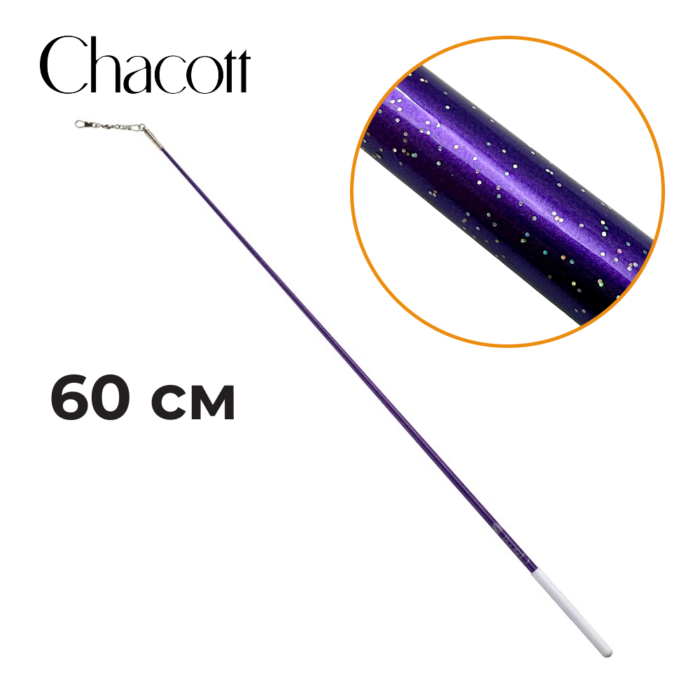 CHACOTT 60 cm Holographic Stick Seniors, Purple  301501 0002-98 (577)