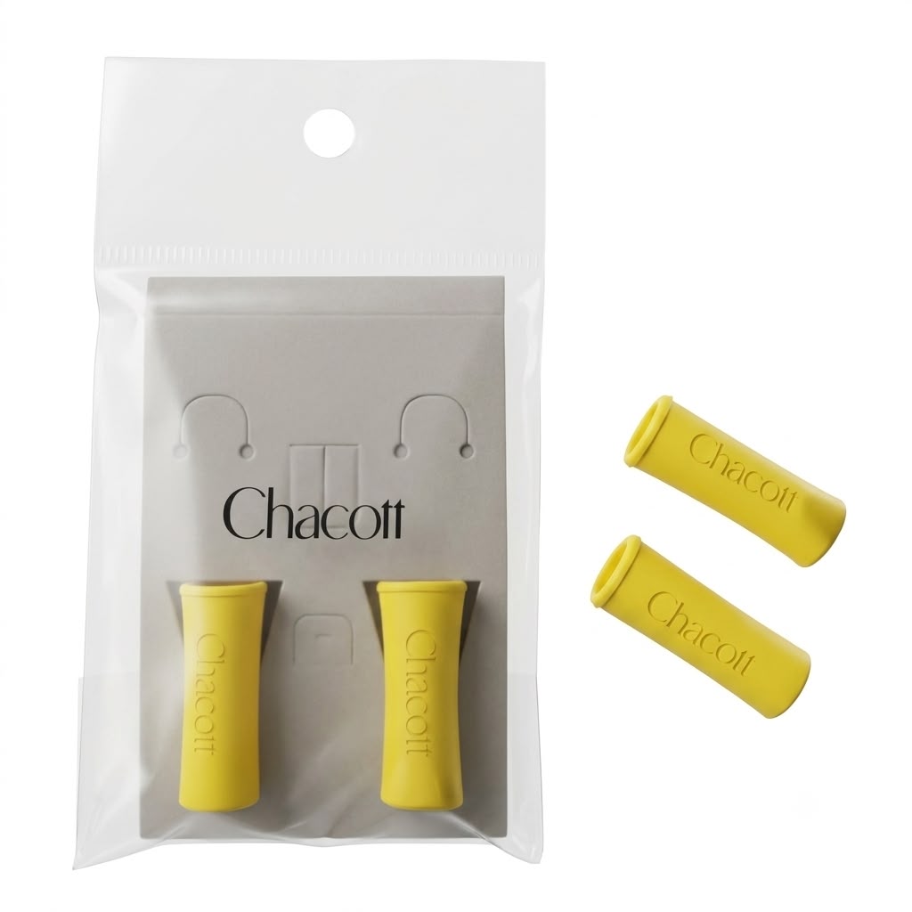 CHACOTT Grip Cap for stick 301502 0036-58, Canary, 062 (2 pcs) view 2