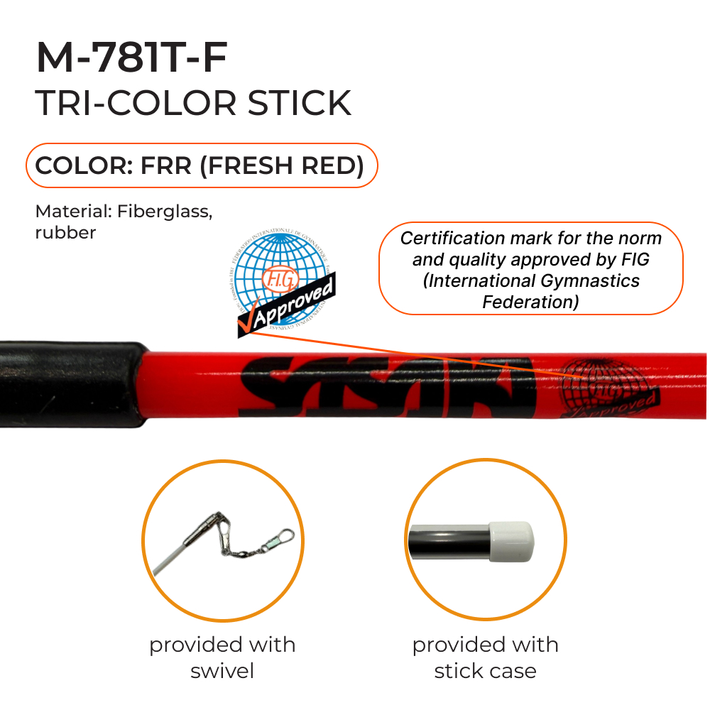 SASAKI  Stick 60 cm Seniors M-781T-F FIG (BxWST) view 2