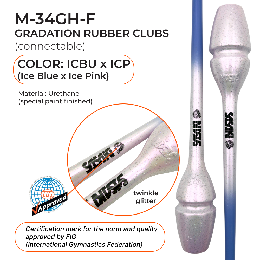 SASAKI Rubber club 44 cm Seniors M-34 GН-F high-grade FIG (ICBUxICP) view 2