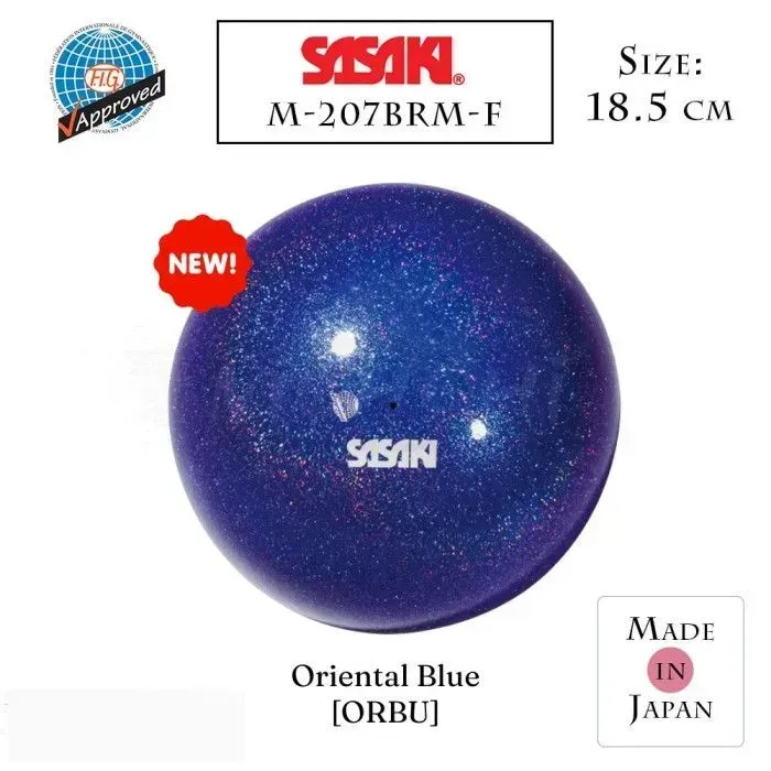 SASAKI Ball 18.5 cm Seniors Meteor M-207BRM FIG (ORBU) view 3