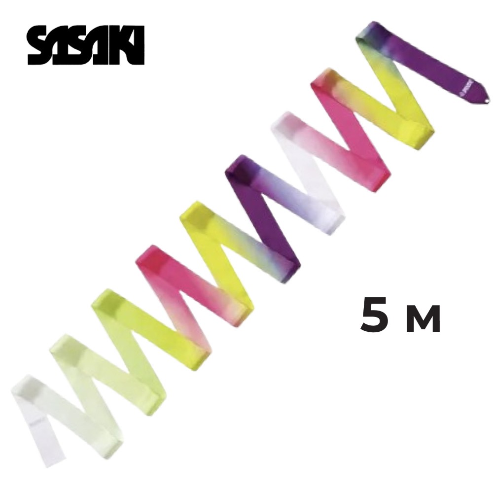 SASAKI Gymnastic ribbon 5 m MJ-715AG (AGx028) FIG