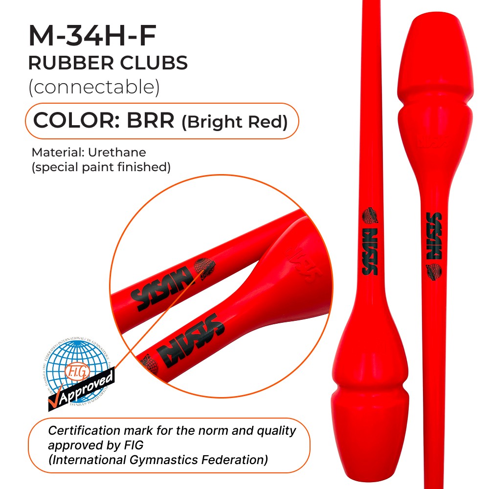 SASAKI Rubber club 44 cm Seniors M-34H-F FIG (BRR) view 2