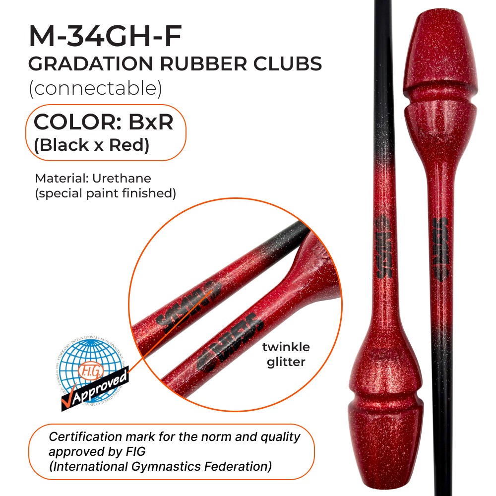 SASAKI Rubber club 44 cm Seniors M-34 GН-F high-grade FIG (BxR) view 2