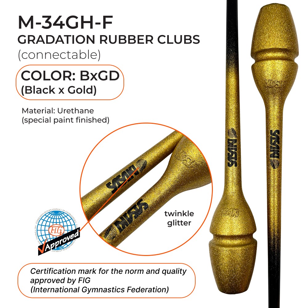 SASAKI Rubber club 44 cm Seniors M-34 GН-F high-grade FIG (BxGD) view 2