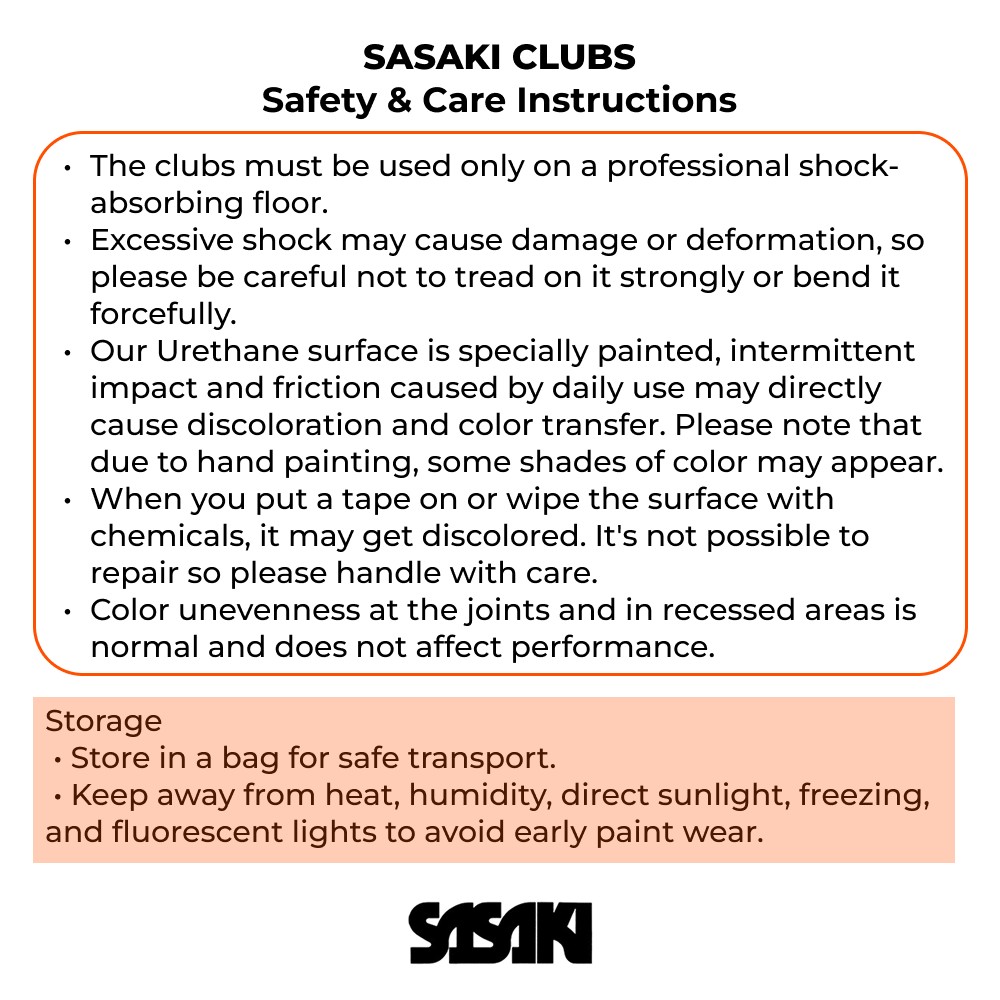 SASAKI Rubber club 44 cm Seniors M-34 GН-F high-grade FIG (FRPxB) view 4