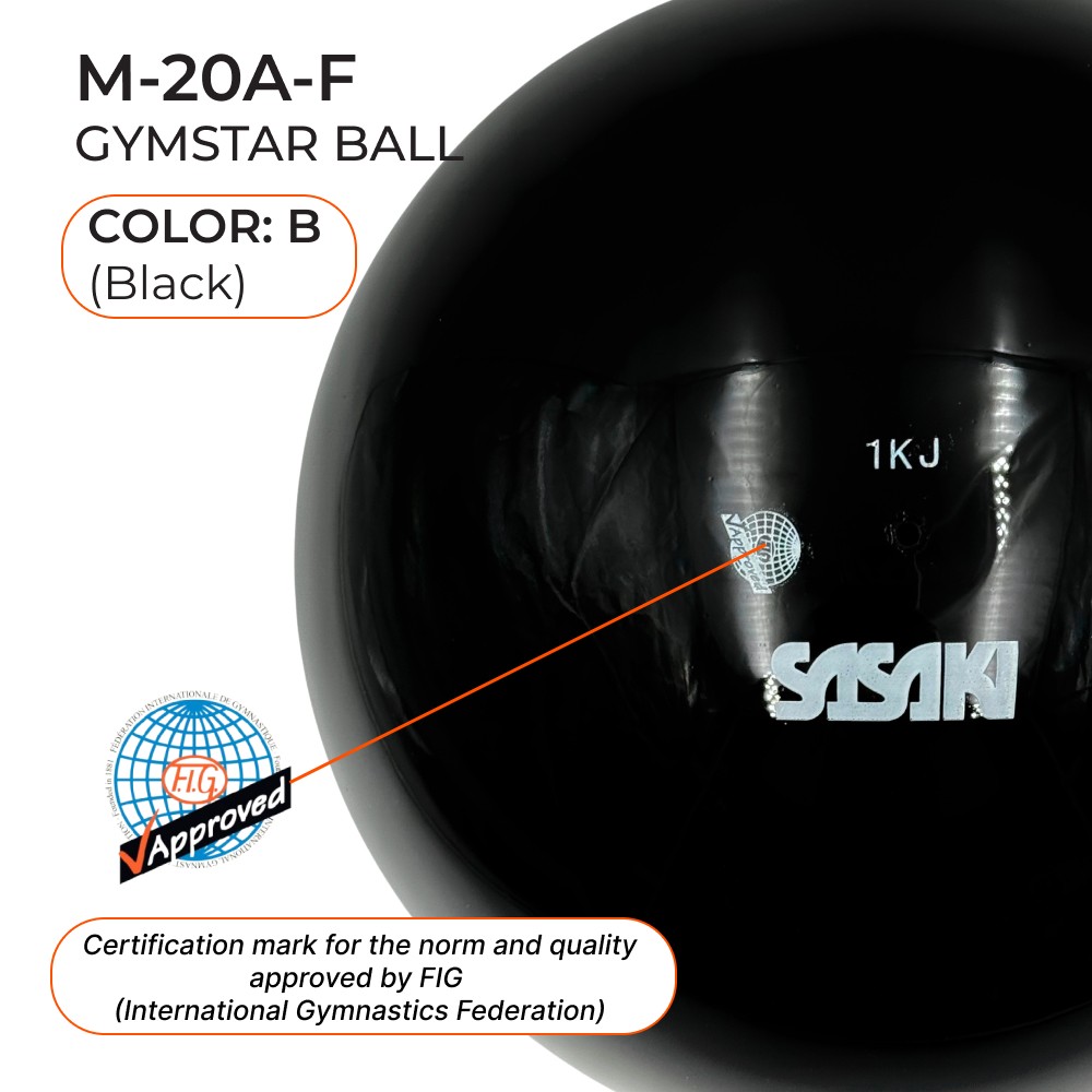 SASAKI 18.5 cm Gymnastic ball Seniors M-20A FIG (B) view 2