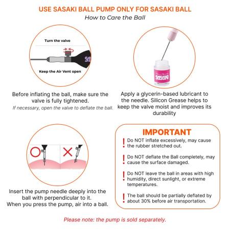 SASAKI 18.5 cm Gymnastic ball Seniors M-20A FIG (P) view 4