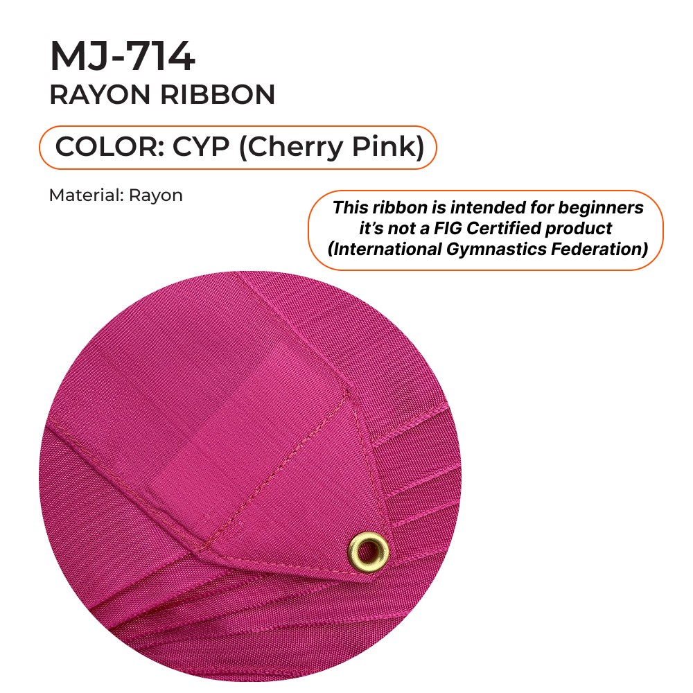SASAKI Gymnastic Ribbon 4 m for Junior MJ-714 (CYP) view 2