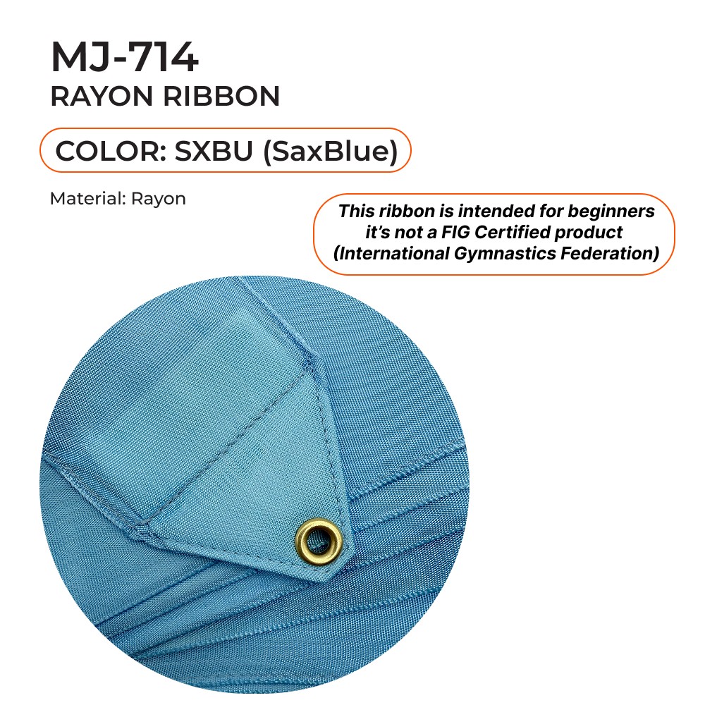 SASAKI Gymnastic Ribbon 4 m for Junior MJ-714 (SXBU) view 2