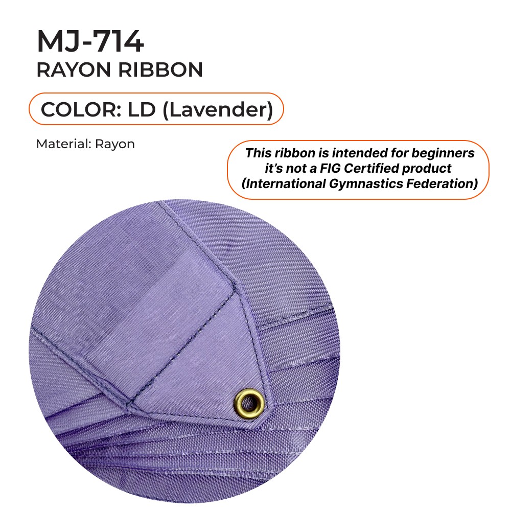 SASAKI Gymnastic Ribbon 4 m for Junior MJ-714 (LD) view 2