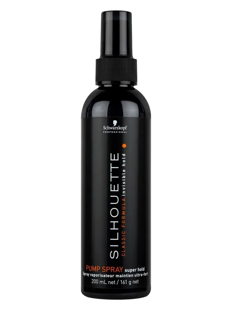 Schwarzkopf Professional, Silhouette, Classic Formula Invisible Hold Pump spray 200 ml (ULTRA-STRONG HOLD)*